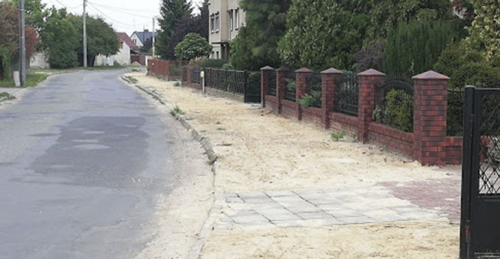 Konserwator zdecyduje z czego będzie droga i chodnik