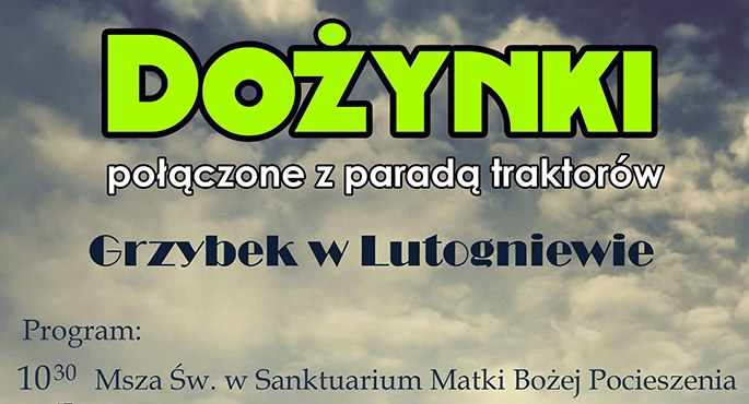 Zbliżają się dożynki w Lutogniewie