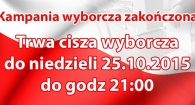 Cisza wyborcza. Uwaga Internauto!