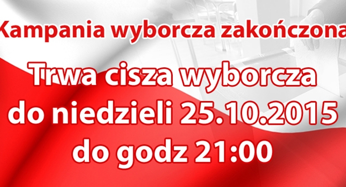 Cisza wyborcza. Uwaga Internauto!