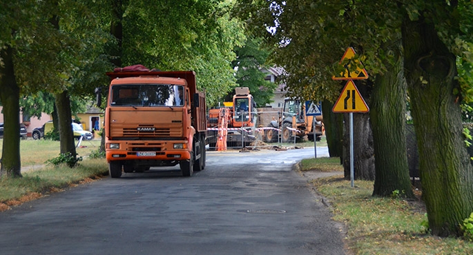 Ruszają prace kanalizacyjne na ulicy Stawnej