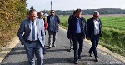 Ulica Leśna utwardzona