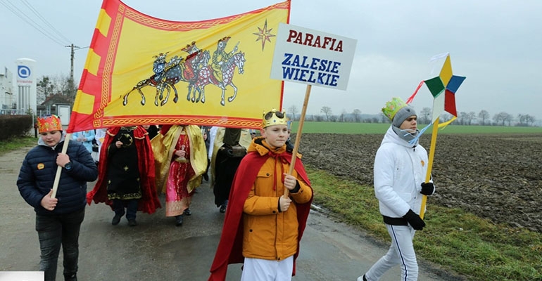 Historyczny orszak w Zalesiu Wielkim
